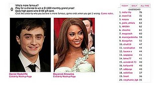 Play Celebrity Faceoff, Win $1000!